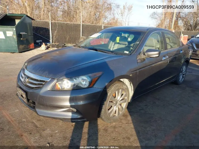 1HGCP3F89CA009559 2012 Honda Accord 3.5 Ex-L
