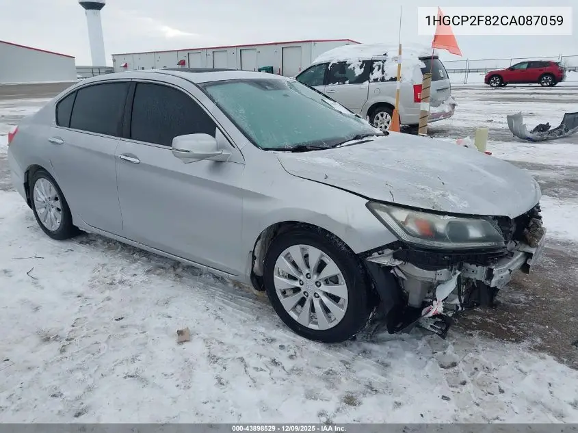 1HGCP2F82CA087059 2012 Honda Accord 2.4 Ex-L