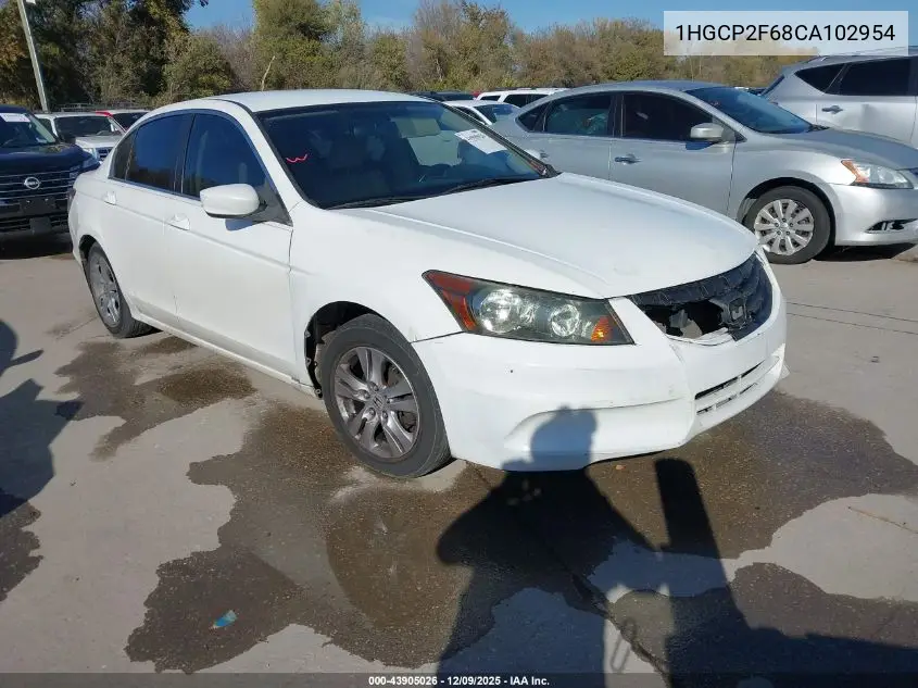1HGCP2F68CA102954 2012 Honda Accord 2.4 Se