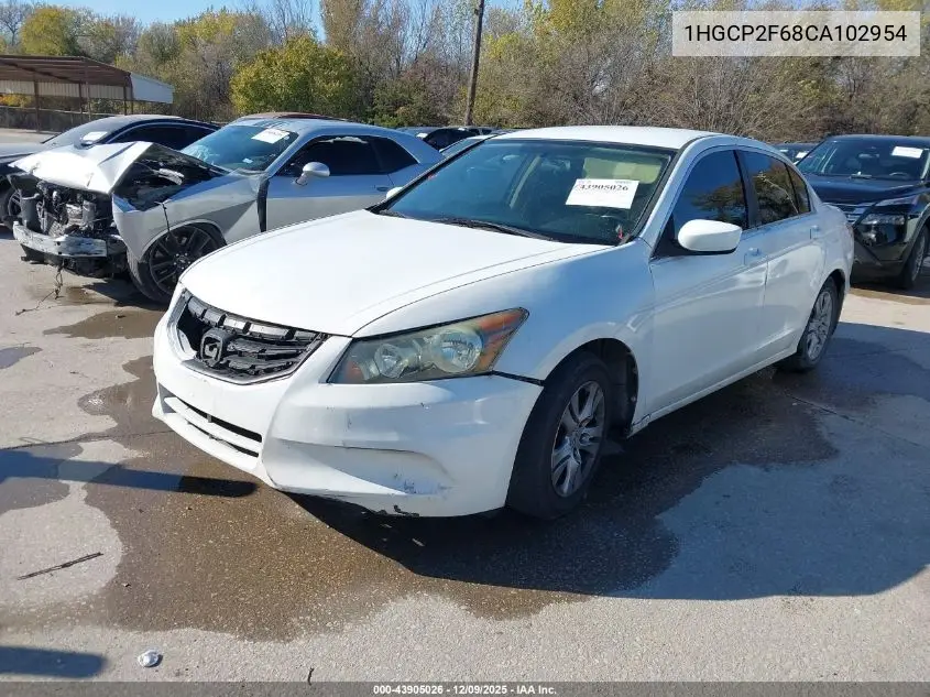 1HGCP2F68CA102954 2012 Honda Accord 2.4 Se