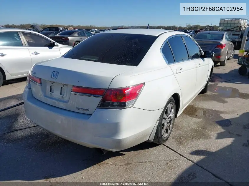 1HGCP2F68CA102954 2012 Honda Accord 2.4 Se