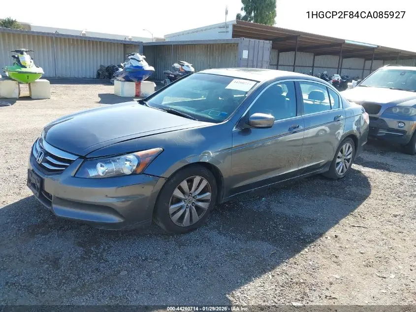 1HGCP2F84CA085927 2012 Honda Accord 2.4 Ex-L