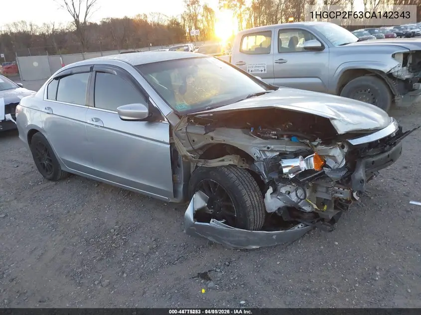 1HGCP2F63CA142343 2012 Honda Accord 2.4 Se