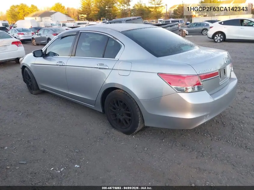 1HGCP2F63CA142343 2012 Honda Accord 2.4 Se