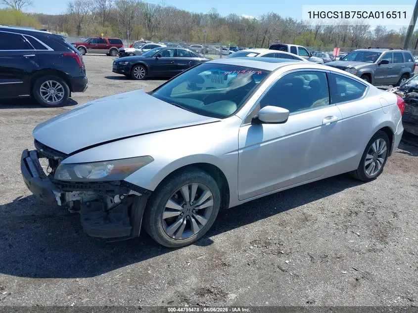 1HGCS1B75CA016511 2012 Honda Accord 2.4 Ex