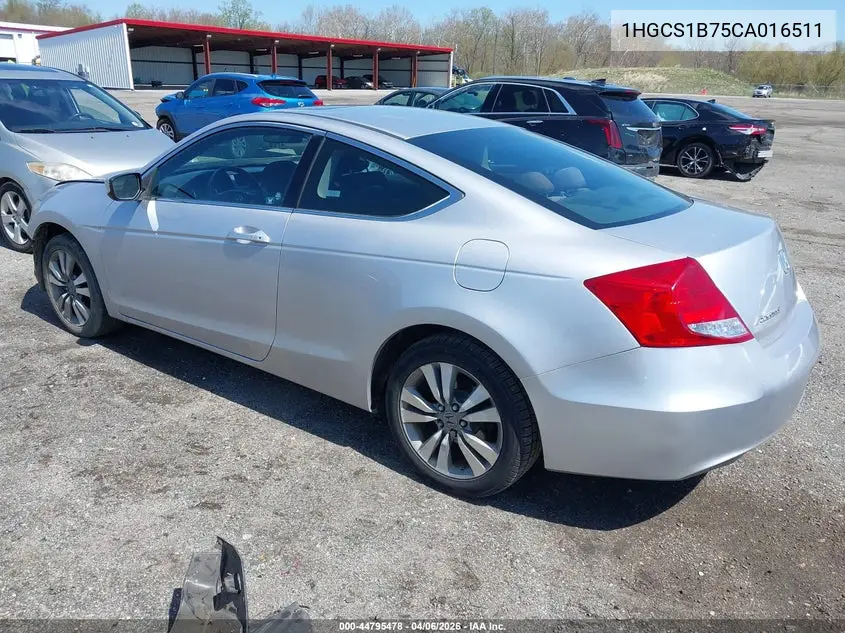 1HGCS1B75CA016511 2012 Honda Accord 2.4 Ex