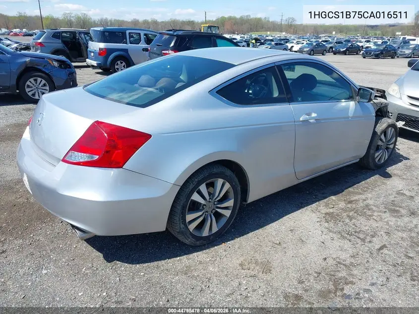 1HGCS1B75CA016511 2012 Honda Accord 2.4 Ex