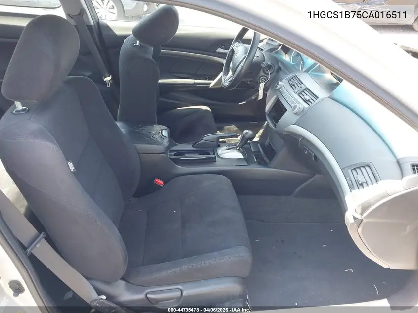 1HGCS1B75CA016511 2012 Honda Accord 2.4 Ex