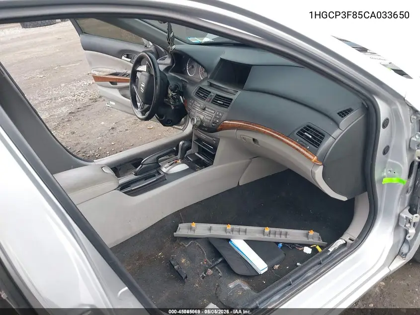 1HGCP3F85CA033650 2012 Honda Accord 3.5 Ex-L
