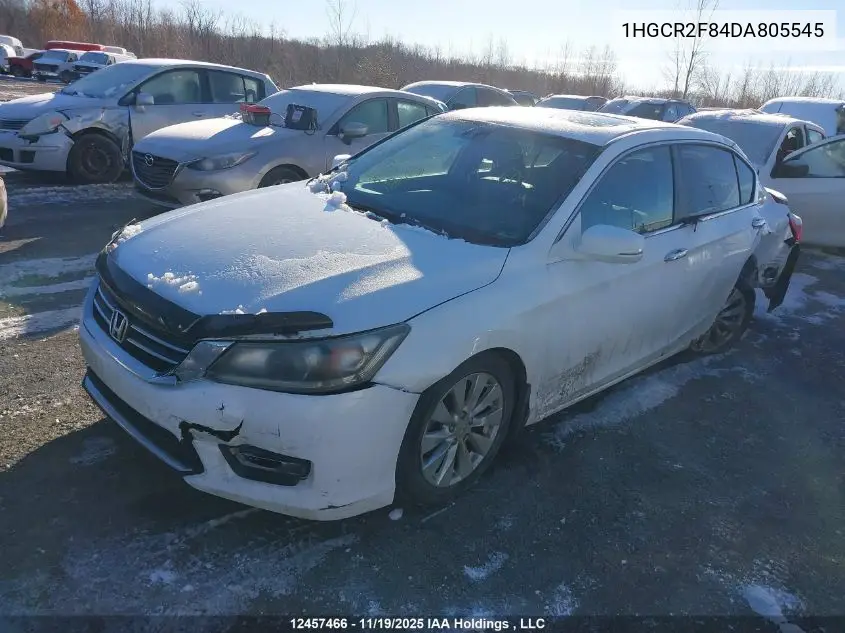 1HGCR2F84DA805545 2013 Honda Accord Ex-L