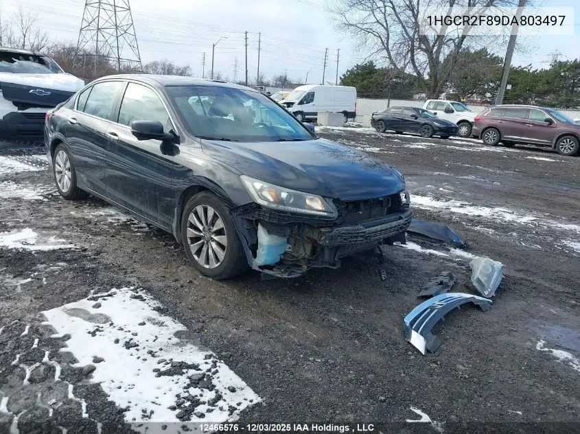 1HGCR2F89DA803497 2013 Honda Accord Exl