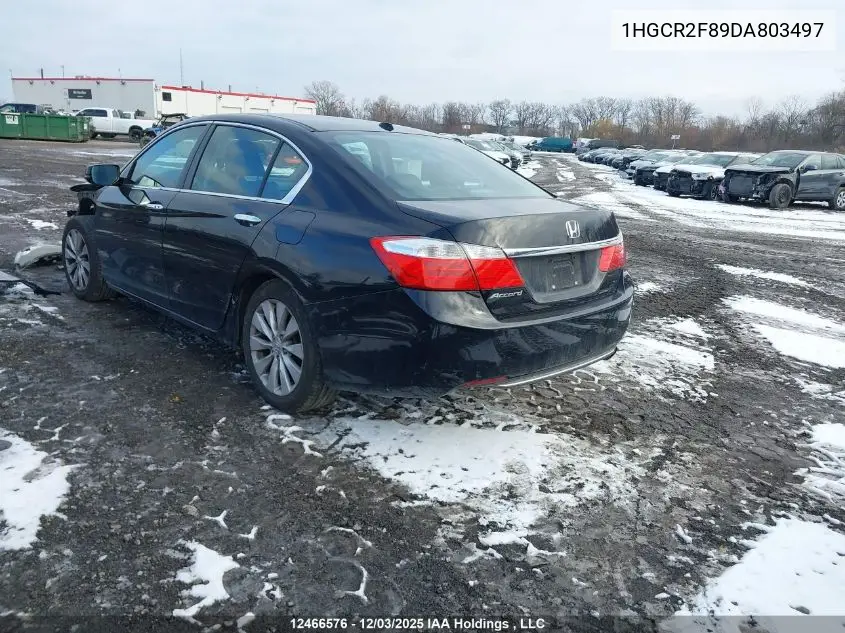 1HGCR2F89DA803497 2013 Honda Accord Exl