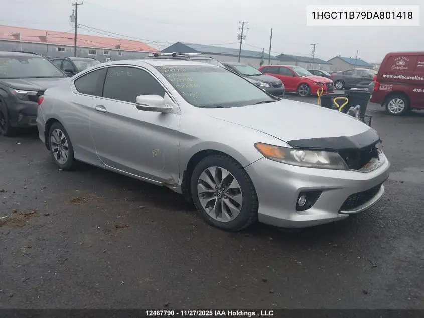 1HGCT1B79DA801418 2013 Honda Accord Ex