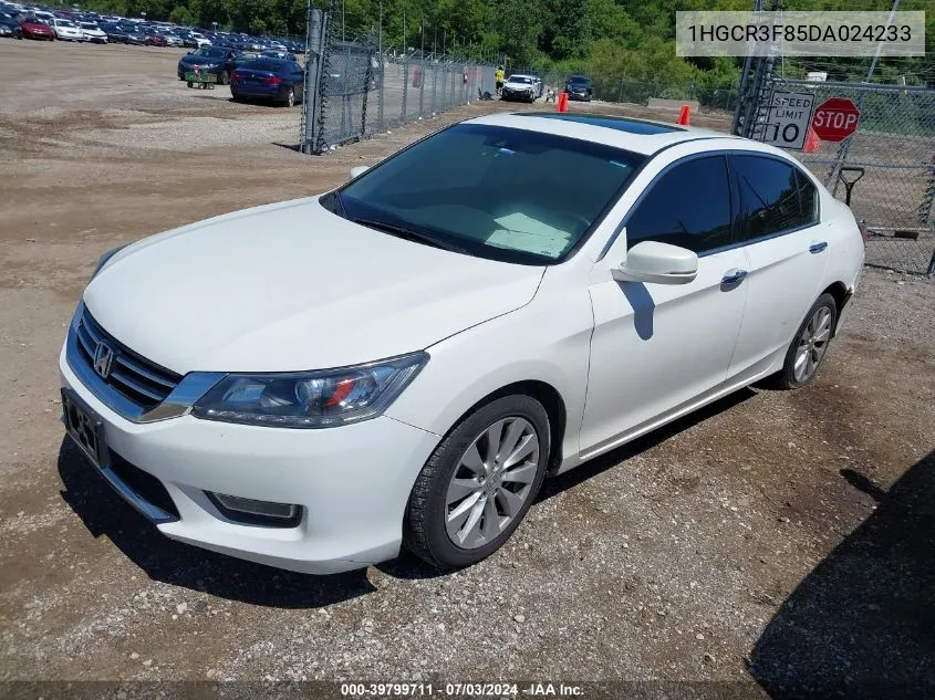 1HGCR3F85DA024233 2013 Honda Accord Ex-L V-6