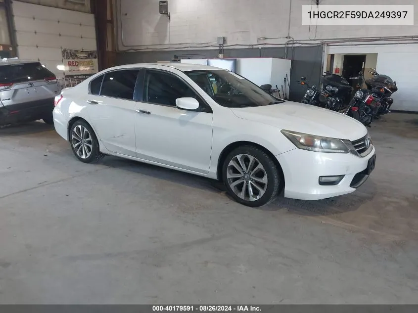 1HGCR2F59DA249397 2013 Honda Accord Sport