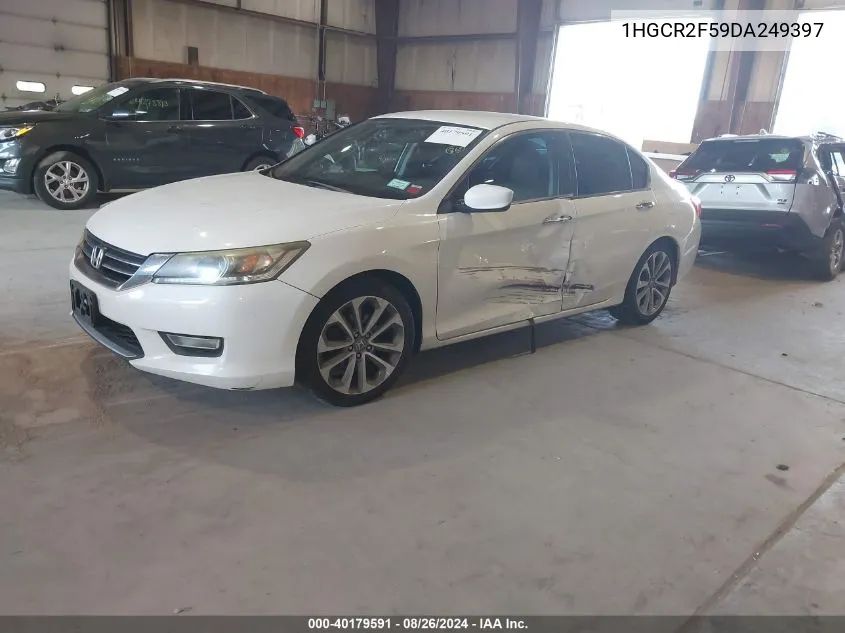 2013 Honda Accord Sport VIN: 1HGCR2F59DA249397 Lot: 40179591