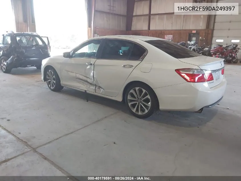 1HGCR2F59DA249397 2013 Honda Accord Sport