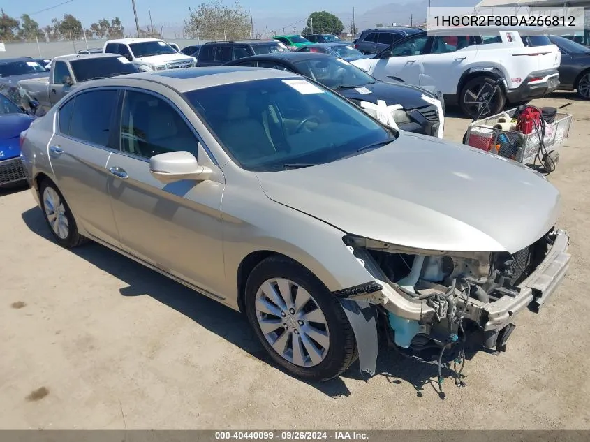 2013 Honda Accord Ex-L VIN: 1HGCR2F80DA266812 Lot: 40440099