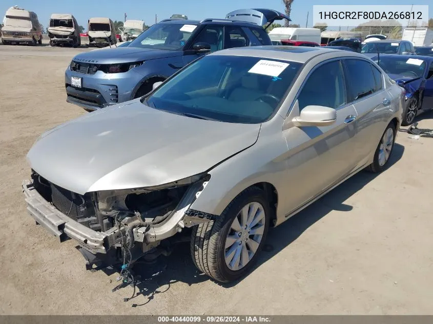 1HGCR2F80DA266812 2013 Honda Accord Ex-L