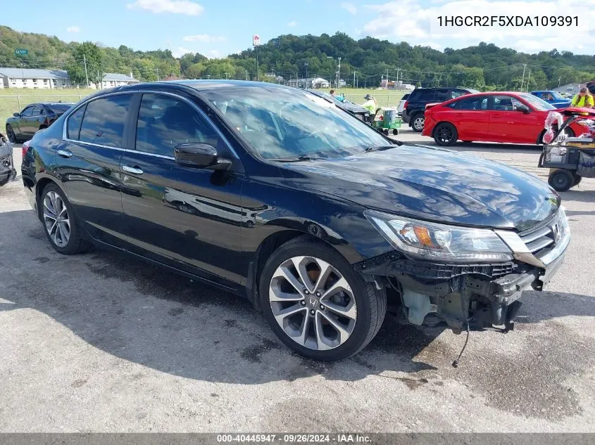 1HGCR2F5XDA109391 2013 Honda Accord Sport