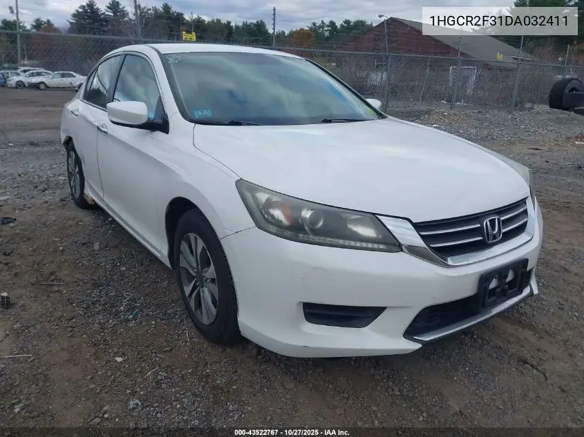 1HGCR2F31DA032411 2013 Honda Accord Lx