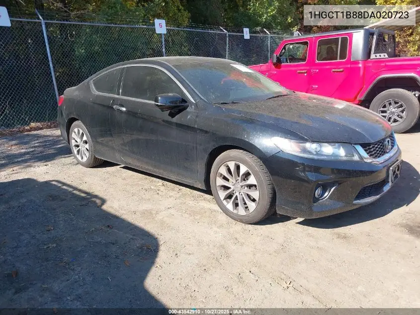 1HGCT1B88DA020723 2013 Honda Accord Ex-L