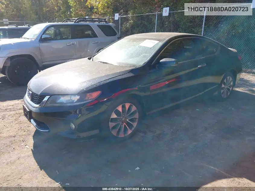 1HGCT1B88DA020723 2013 Honda Accord Ex-L