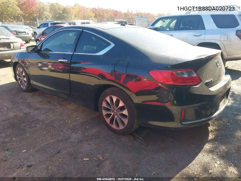 1HGCT1B88DA020723 2013 Honda Accord Ex-L