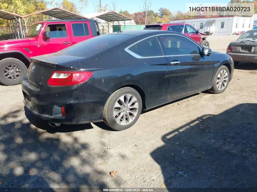 1HGCT1B88DA020723 2013 Honda Accord Ex-L