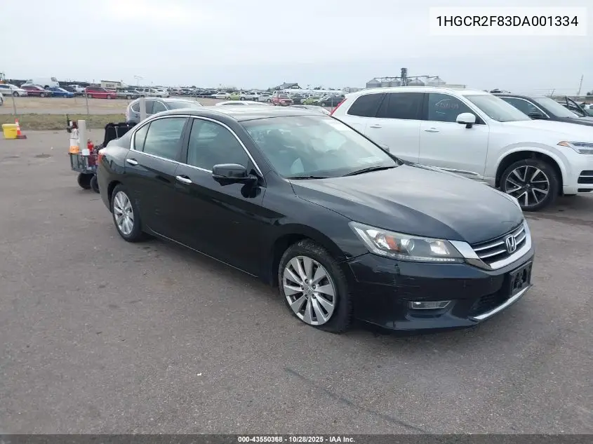 1HGCR2F83DA001334 2013 Honda Accord Ex-L