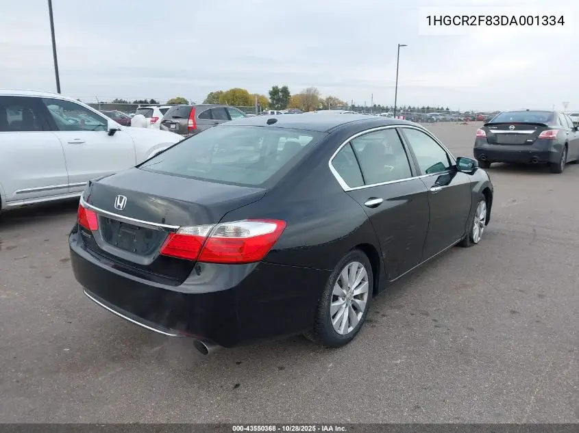 1HGCR2F83DA001334 2013 Honda Accord Ex-L