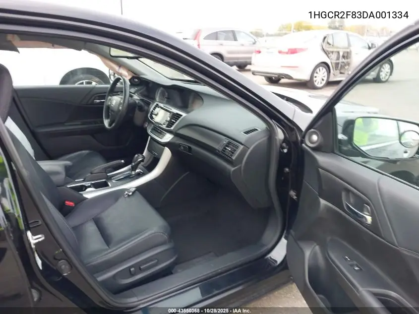 1HGCR2F83DA001334 2013 Honda Accord Ex-L