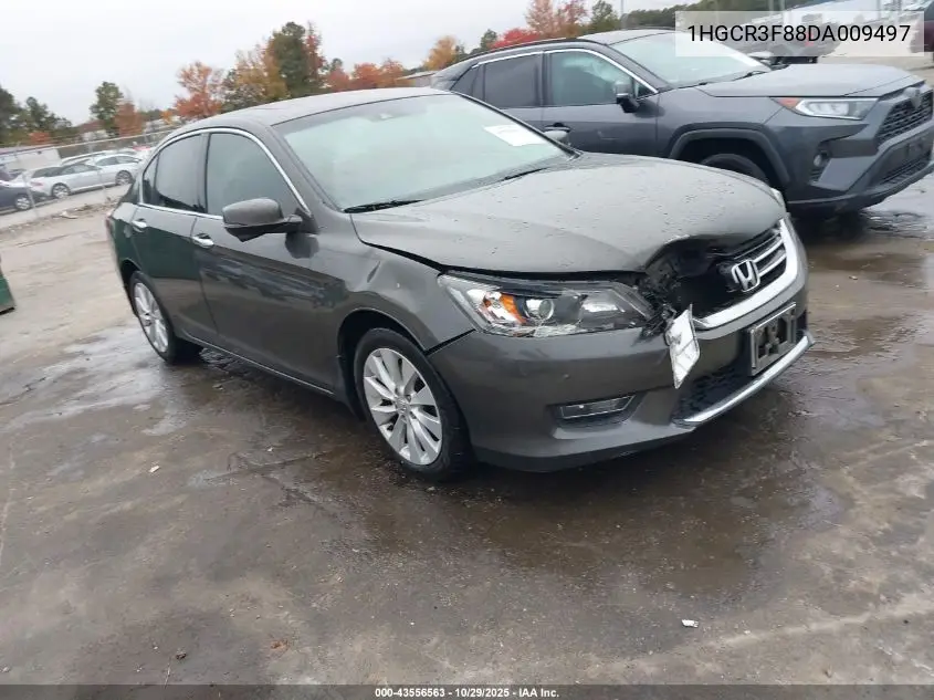 1HGCR3F88DA009497 2013 Honda Accord Ex-L V-6
