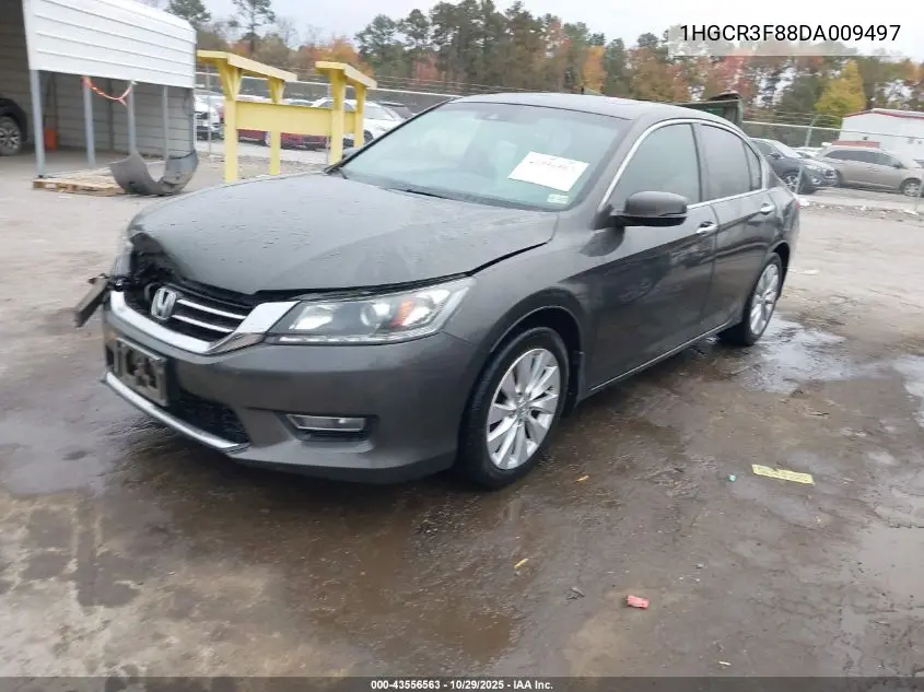 1HGCR3F88DA009497 2013 Honda Accord Ex-L V-6