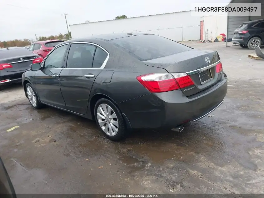 1HGCR3F88DA009497 2013 Honda Accord Ex-L V-6