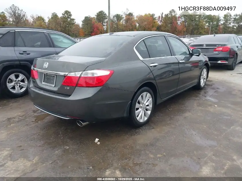 1HGCR3F88DA009497 2013 Honda Accord Ex-L V-6