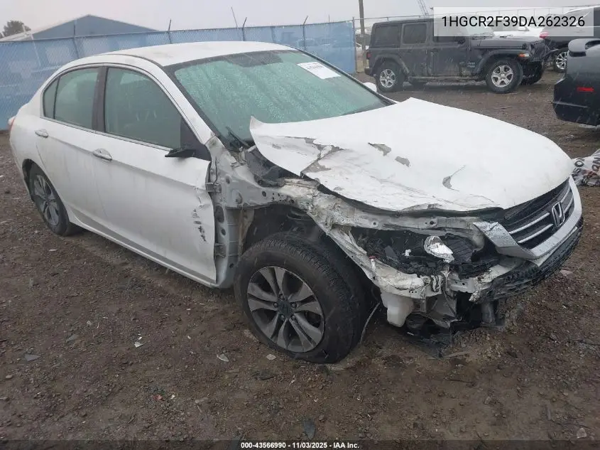 1HGCR2F39DA262326 2013 Honda Accord Lx
