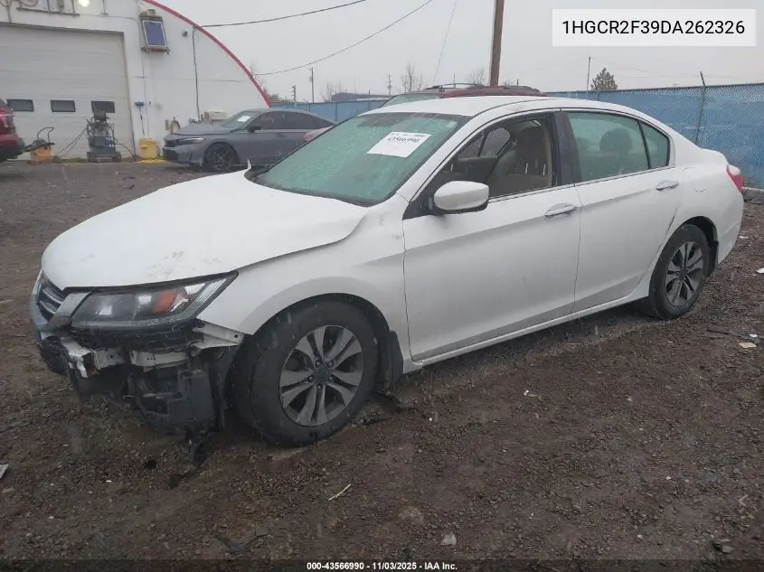 1HGCR2F39DA262326 2013 Honda Accord Lx