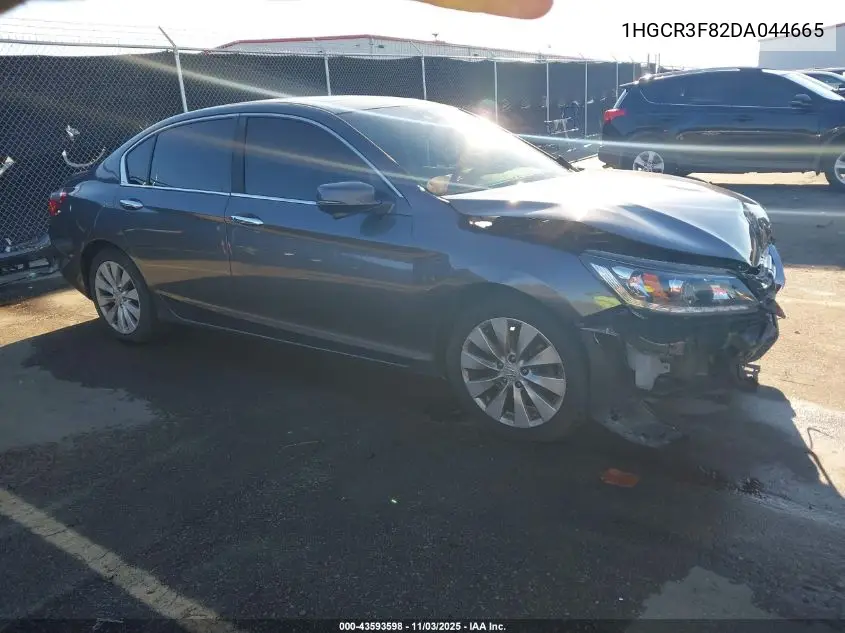 1HGCR3F82DA044665 2013 Honda Accord Ex-L V-6