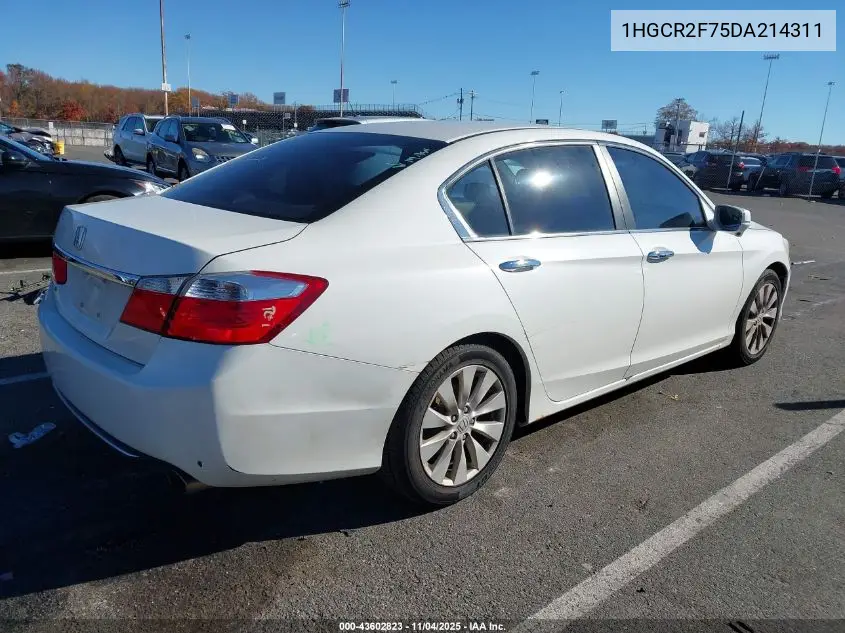 1HGCR2F75DA214311 2013 Honda Accord Ex