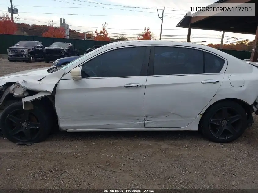 1HGCR2F89DA147785 2013 Honda Accord Sdn Ex-L
