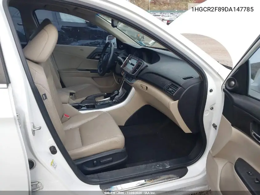 1HGCR2F89DA147785 2013 Honda Accord Sdn Ex-L