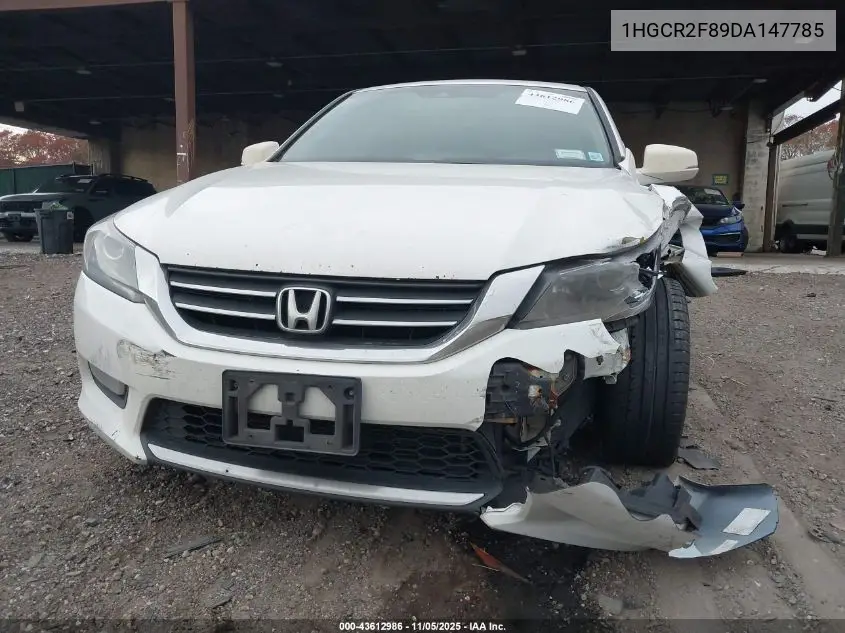 1HGCR2F89DA147785 2013 Honda Accord Sdn Ex-L