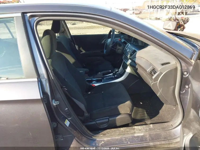 1HGCR2F33DA012869 2013 Honda Accord Lx
