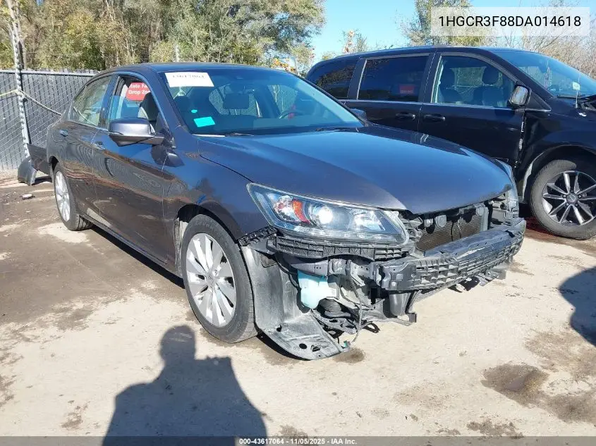 1HGCR3F88DA014618 2013 Honda Accord Ex-L V-6
