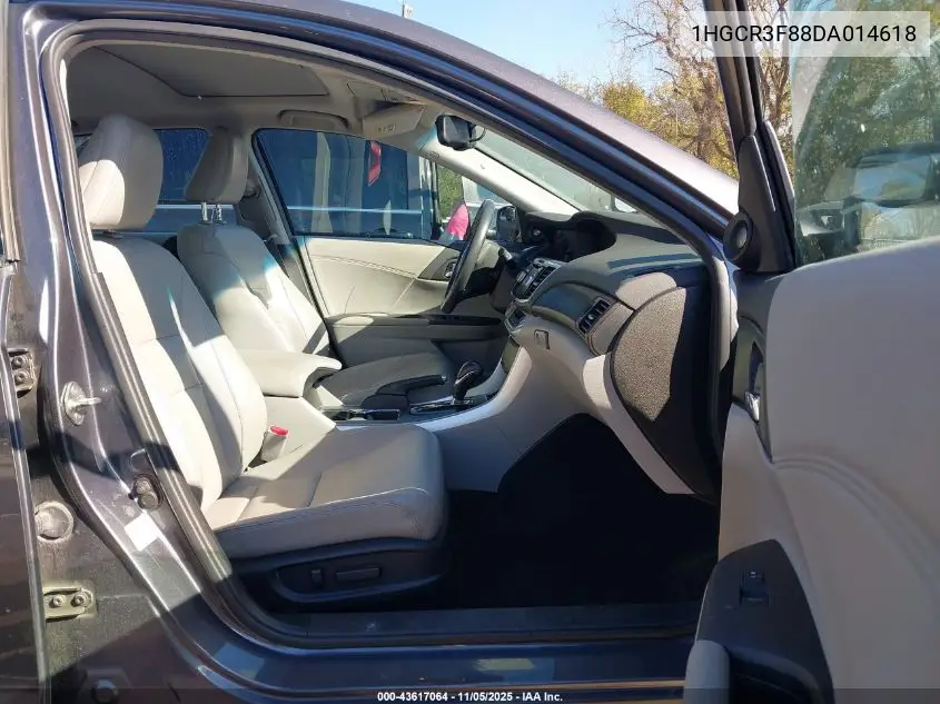 1HGCR3F88DA014618 2013 Honda Accord Ex-L V-6