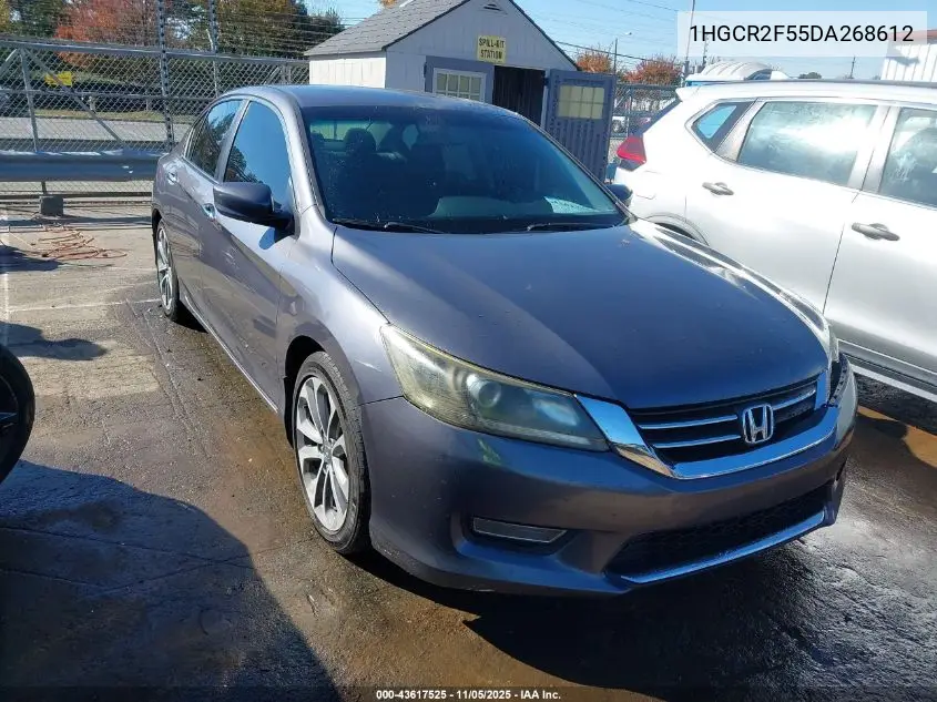 1HGCR2F55DA268612 2013 Honda Accord Sport