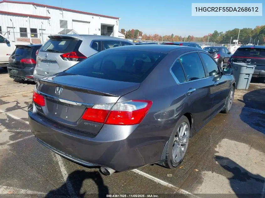 1HGCR2F55DA268612 2013 Honda Accord Sport