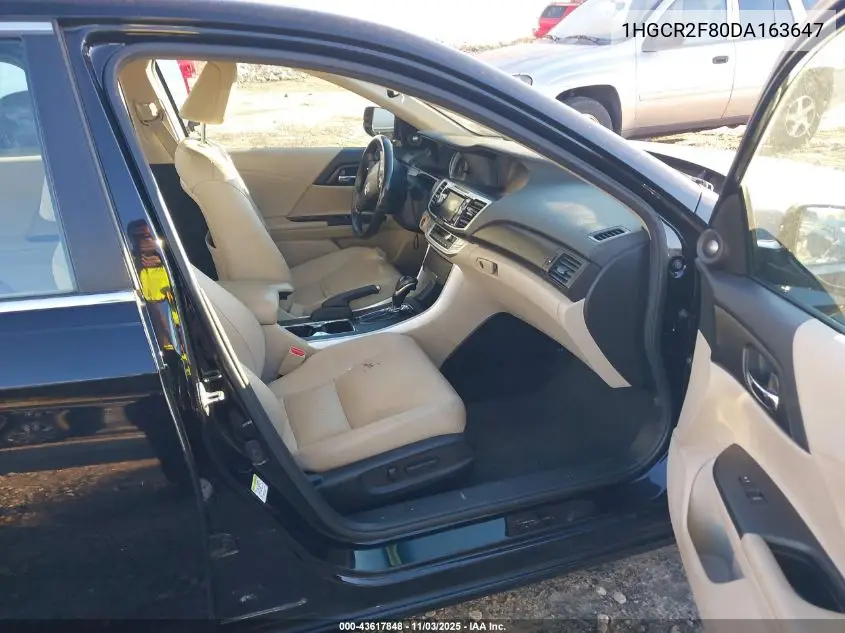 1HGCR2F80DA163647 2013 Honda Accord Ex-L