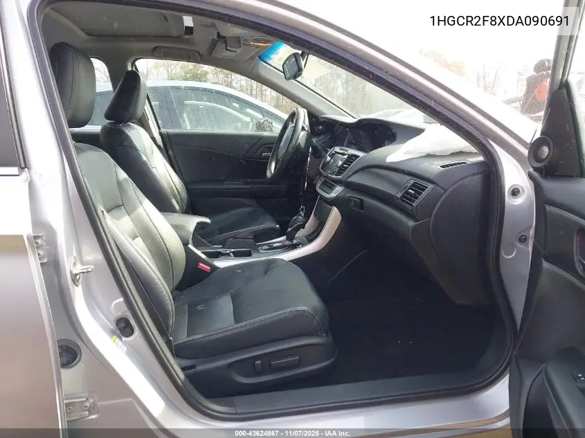 1HGCR2F8XDA090691 2013 Honda Accord Sdn Ex-L